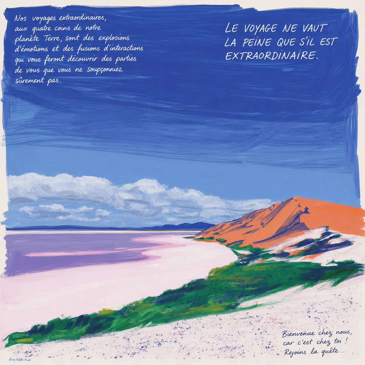 The Atacama Desert, Chile — a Terra φ drawing
